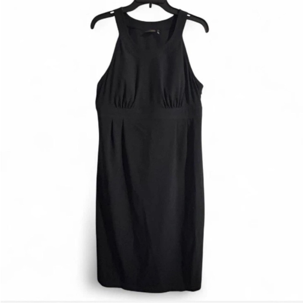 Athleta Activewear Outdoor Stretchy Voyage Day Black Tank Athleisure Dress